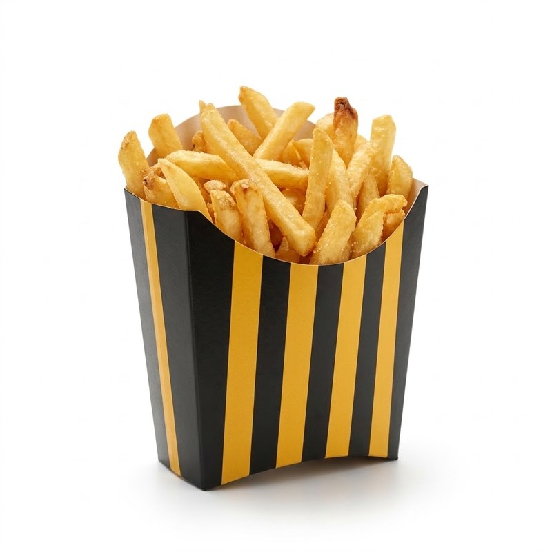 Frites en barquette